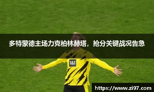 多特蒙德主场力克柏林赫塔，抢分关键战况告急