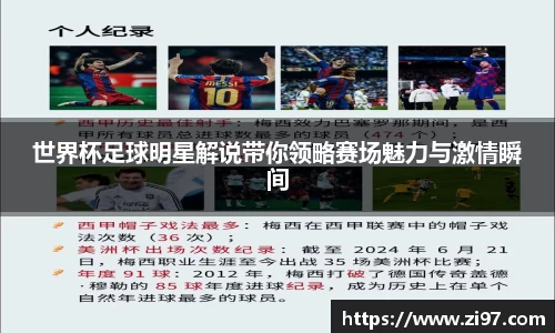 世界杯足球明星解说带你领略赛场魅力与激情瞬间